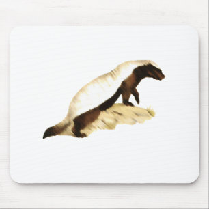 honey badger mouse pad
