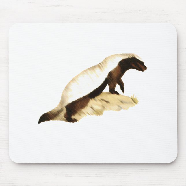honey badger mouse pad (Front)
