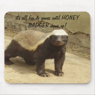 HONEY BADGER MOUSEPAD