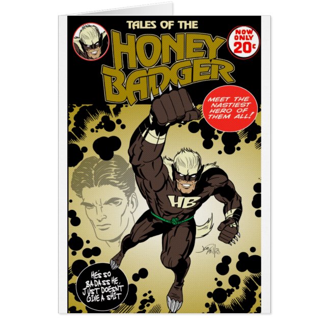 Honey badger retro (Front)