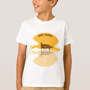 honey badger sunset T-Shirt