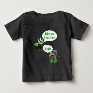 Honey badger v's meerkats baby T-Shirt