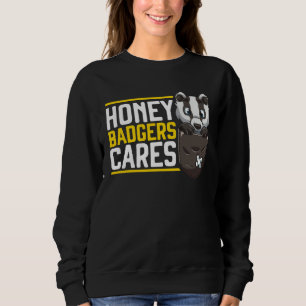 Honey Badger  Wildlife Animal Ratel  19 Sweatshirt