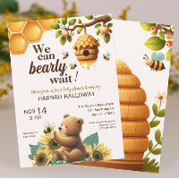Honey Bear and Bee Bearly Wait Baby Shower