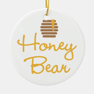 Honey Bear Ceramic Tree Decoration