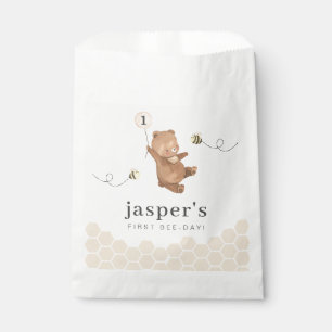 Honey Bear First Bee-day Favour Bag