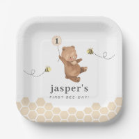 Honey Bear First Bee-day