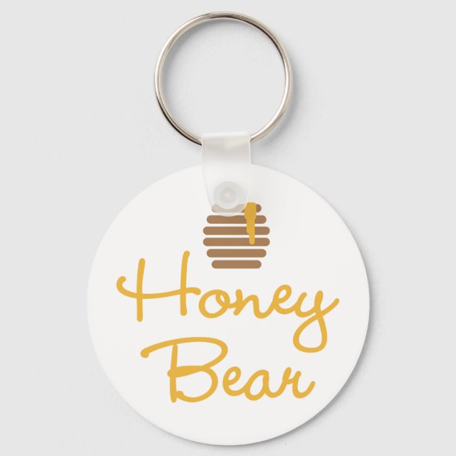 Honey Bear Key Ring (Front)