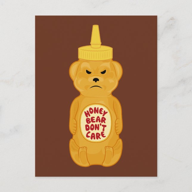 Honey Bear Postcard (Front)