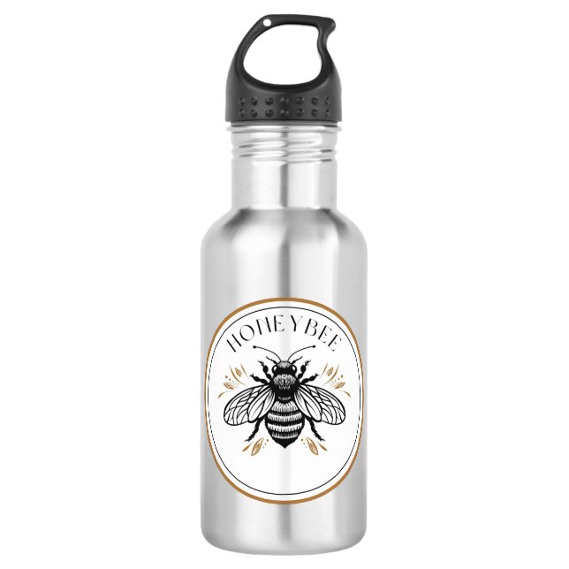 Honey Bee 532 Ml Water Bottle (Front)