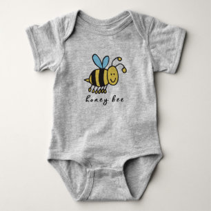 Honey Bee Baby Bodysuit or One-Piece (no base)