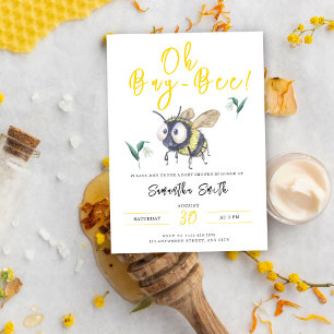 Honey Bee Baby Shower Invitation