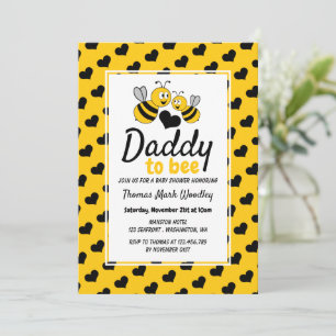 Honey Bee, Baby Shower Invitation