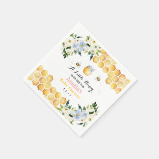 Honey Bee Baby Shower Napkin for Any Events