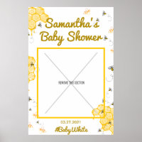Honey Bee Baby Shower Photo Booth Frame