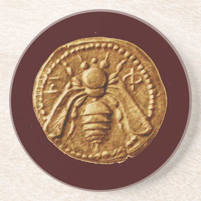 HONEY BEE ,BEEKEEPER COASTER (Front)