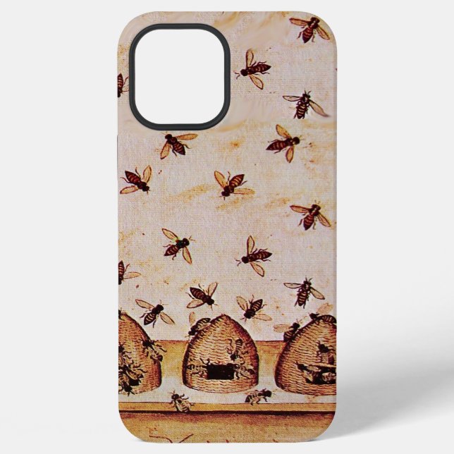 HONEY BEE , BEEKEEPER iPhone CASE (Back)