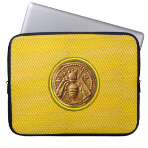 HONEY BEE ,BEEKEEPER LAPTOP SLEEVE