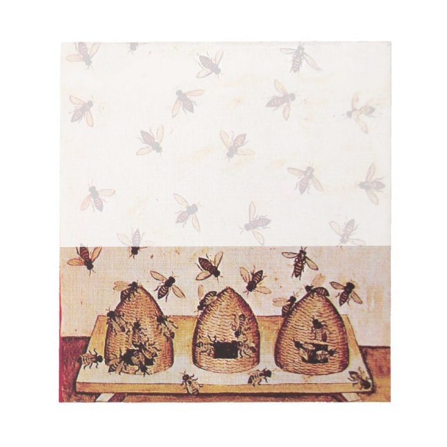 HONEY BEE ,BEEKEEPER NOTEPAD (Front)