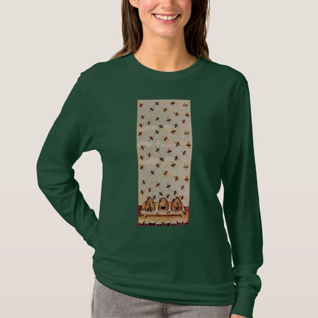 HONEY BEE ,BEEKEEPER T-Shirt (Front)