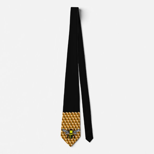 Honey Bee Beekeeper Tie (Front)