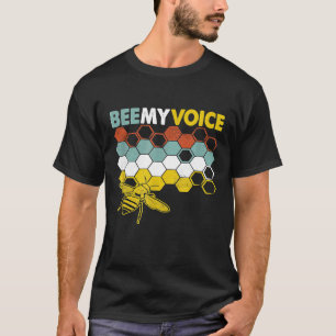 Honey Bee Beekeeper Wildlife Protection I Bee My V T-Shirt