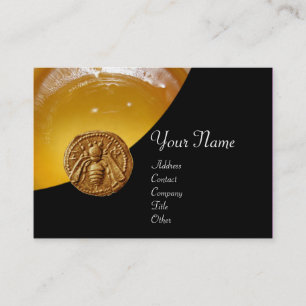 HONEY BEE ,BEEKEEPING BEEKEEPER APIARIST BUSINESS CARD