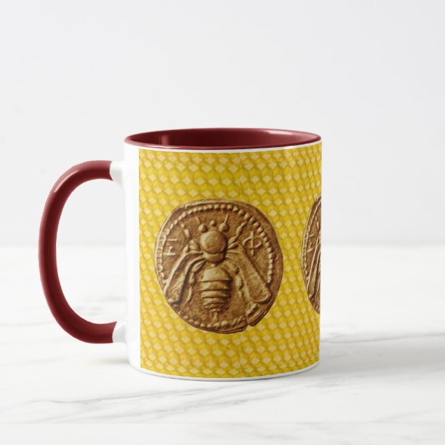 HONEY BEE / BEEKEEPING BEEKEEPER APIARIST MUG (Left)