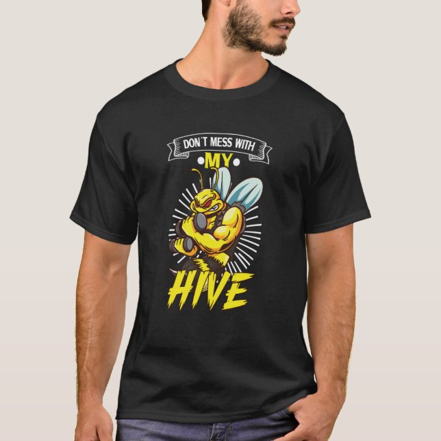 Honey Bee Beekeeping Beekeeper Honeybee Apiary Api T-Shirt (Front)