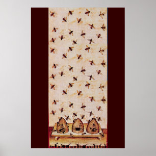 HONEY BEE ,BEEKEEPING,BEEKEEPER POSTER