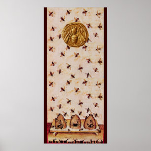HONEY BEE ,BEEKEEPING,BEEKEEPER POSTER