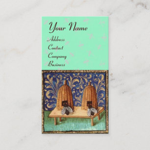 HONEY BEE ,BEEKEEPING, BEEKEPER BUSINESS CARD