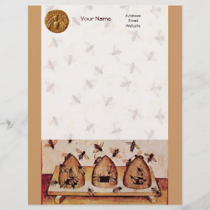 HONEY BEE ,BEEKEEPING LETTERHEAD DESIGN