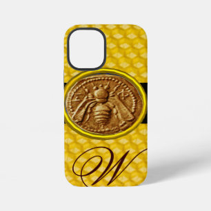 HONEY BEE, BEEKEPER MONOGRAM iPhone 12 MINI CASE