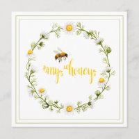 Honey Bee Daisy Wreath Be My Honey Valentine’s Day