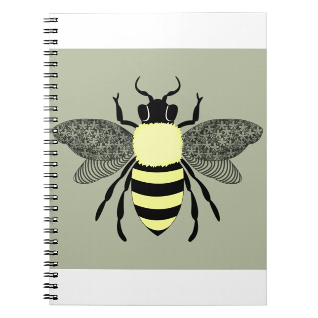 Honey Bee Design Notebook (Front)