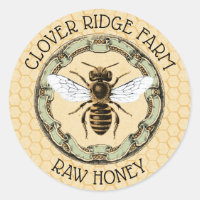 Honey Bee Farm Beekeeper Label