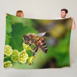 HONEY BEE FLEECE BLANKET
