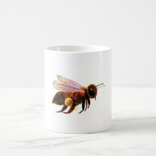 Honey Bee Flying Coffee Mug