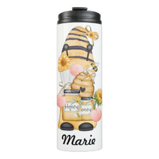 Honey Bee Gnome Travel Mug