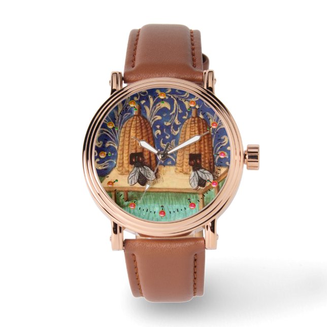 HONEY BEE HIVE / BEEKEEPER BEEKEEPING WATCH (Front)