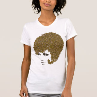 Honey Bee Hive Hair-do T Shirt