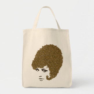 Honey Bee hive Hair-do Tote