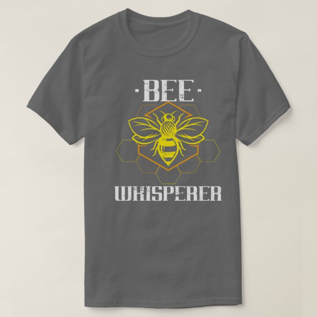 Honey Bee Hive Hobby Gift Beekeeper T-Shirt (Design Front)