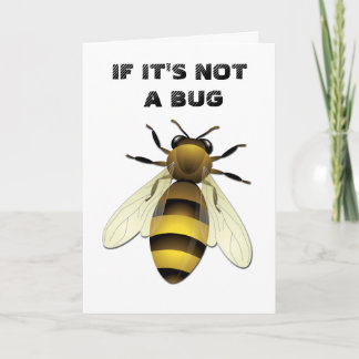 Honey Bee Holiday Card