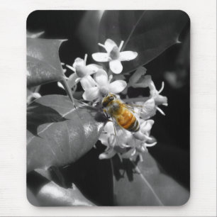 Honey Bee & Holly Mouse Pad