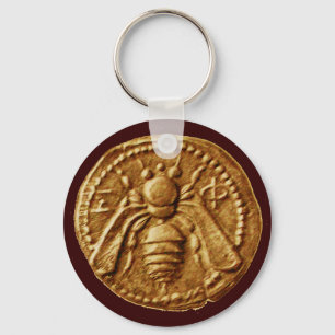 HONEY BEE KEY RING