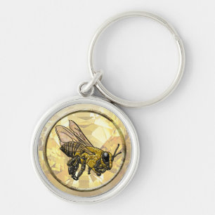 Honey Bee Key Ring
