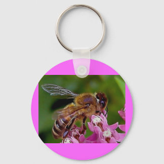 Honey Bee Keychain