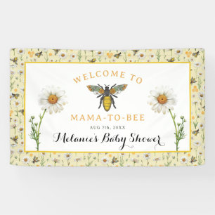 Honey Bee Mama to Bee Baby Shower Welcome Sign 